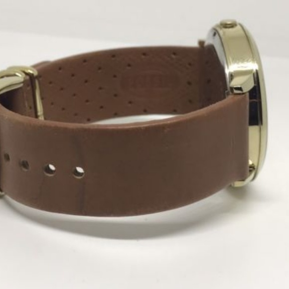 Fossil ES3750 Vintage Muse Silver Dial Tan Leather - Picture 6 of 7